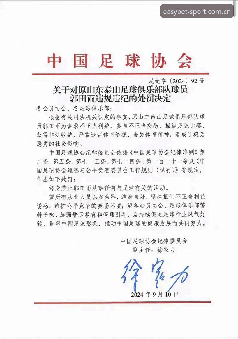 中国足协第三批禁足名单最新动态：65人受罚，行业整顿再升级